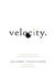 Velocity: The Seven New Laws for a World Gone Digital