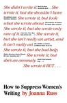 How to Suppress Women's Writing