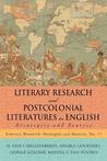 Literary Research and Postcolonial Literatures in English: Strategies and Sources