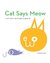 Cat Says Meow: and other animalopoeia