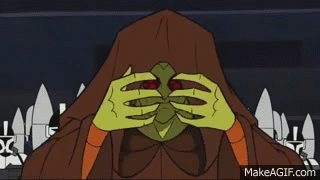 Jedi robes. So cumbersome.