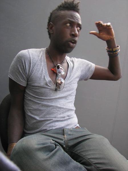 Saul Williams (Author of , said the shotgun to the head.)