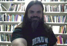 Me and one part of one bookshelf in one room of the house.