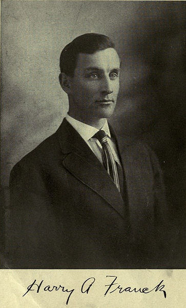 Harry A Franck Author Of Tramping Through Mexico