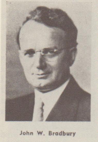 John W. Bradbury (Author of Light for the World's Darkness. Addresses