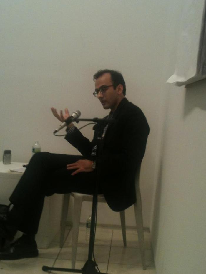 Reza Negarestani (Author of Ciclonopedia con materiales