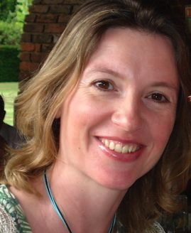 Photo of the author, Julia Golding.
