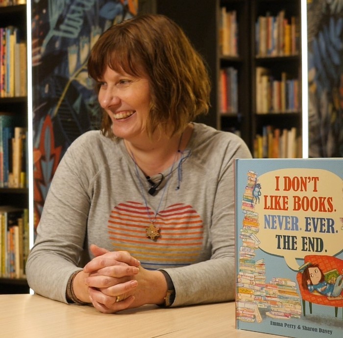 Emma Perry (Author of I Dont Like Books Never Ever The End)