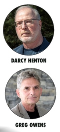 Darcy Henton and Greg Owens
