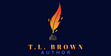 T.L.      Brown