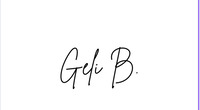Geli B.