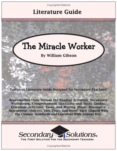 Njhs Application Essay Example Of A Book Review Essay also Education Essay Samples The Miracle Worker By William Gibson Literature Guide By Kristen Bowers Essay On Maya Angelou