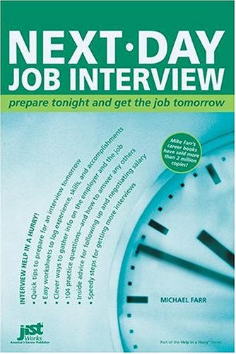 next day job interview prepare tonight and get the job tomorrow by job interview help