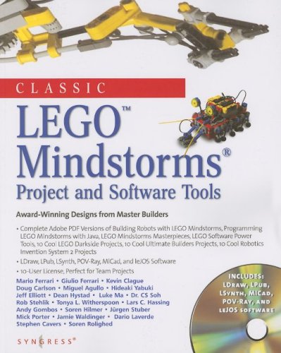 classic-lego-mindstorms-projects-and-software-tools-award-winning-designs-from-master-builders-with-cd-rom