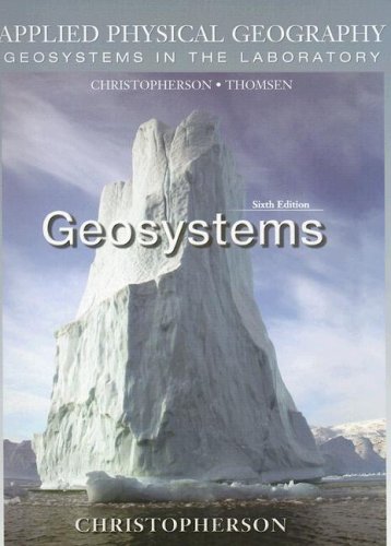 Applied Physical Geography: Geosystems in the Laboratory