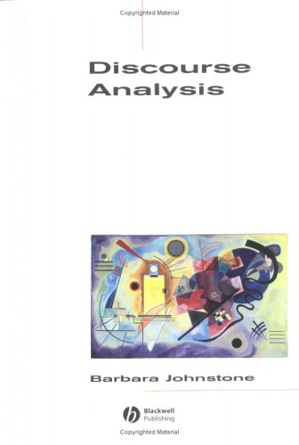 barbara johnstone discourse analysis