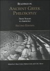 Readings in Ancient Greek Philosophy: From Thales to Aristotle