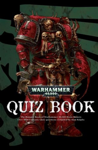 Descargar el libro isbn 1-58450-393-9 Warhammer 40,000 Quiz Book