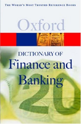 A Dictionary of Finance and Banking Descarga gratuita de libros móviles