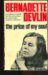 The Price of My Soul by Bernadette Devlin
