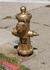 Gold Flake Hydrant by Greg Matthews