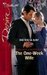 The One-Week Wife (Secret Lives of Society Wives, #3) (Silhouette Desire, #1737) by Patricia Kay