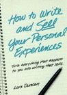 How To Write And Sell Your Personal Experiences cover