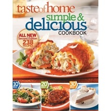 Taste Of Home, Simple & Delicious Cookbook