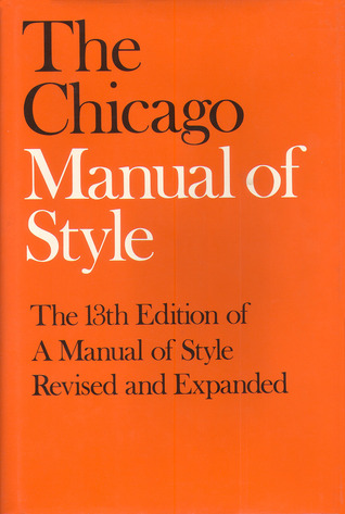 The Chicago Manual of Style