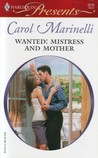 Wanted: Mistress and Mother cover