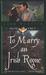 To Marry an Irish Rogue (Irish Eyes, #2) by Lisa Hendrix