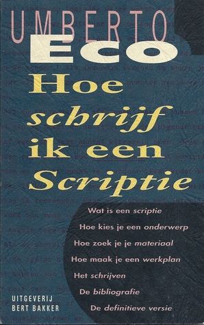 hoe schrijf ik een scriptie of thesis hoe schrijf ik een scriptie of thesis