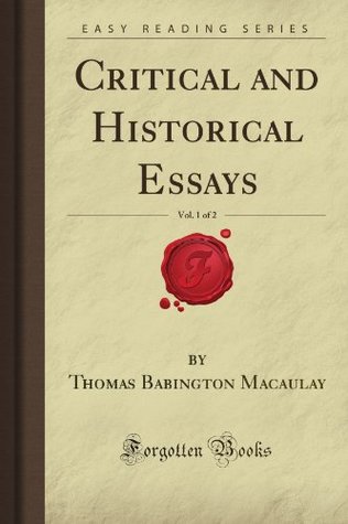 critical-and-historical-essays-vol-1-of-2