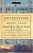 Notes from Underground by Fyodor Dostoyevsky