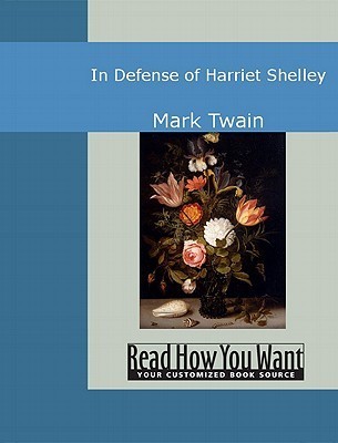 In Defence of Harriet Shelley