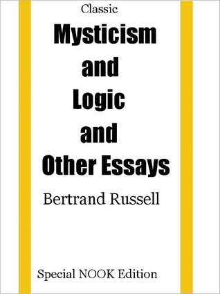 mysticism and logic by bertrand