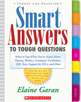 Libro de descarga de iPad Smart Answers to Tough Questions: What Do You Say When You're Asked About Fluency, Phonics, Grammar, Vocabulary, SSR, Tests, Support for ELLs, and More