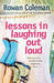 Lessons in Laughing Out Loud by Rowan Coleman
