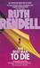 The Best Man to Die (Inspector Wexford, #4) by Ruth Rendell