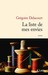 La Liste de mes envies by Grégoire Delacourt
