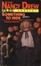Something to Hide (Nancy Drew Files, #41) by Carolyn Keene