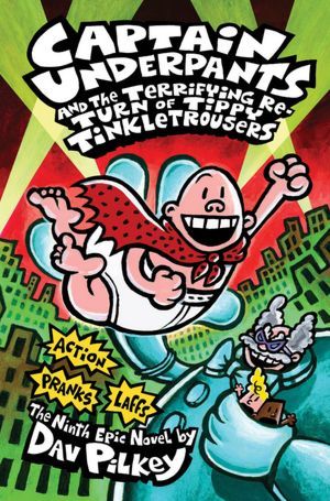 Image result for CAPTAIN PANTS UNDERPANTS professor poopypants revolting return