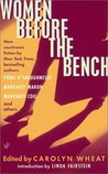 Women Before the Bench cover