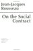 On the Social Contract by Jean-Jacques Rousseau