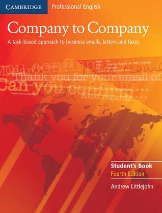 Company to Company Student's Book PDF FB2 978-0521609753 por Andrew Littlejohn
