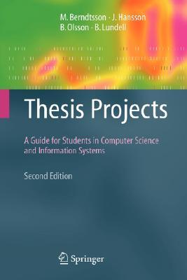 Computer science phd thesis reports