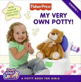my very own potty a potty book for girls with stickers and my potty chart for girls
