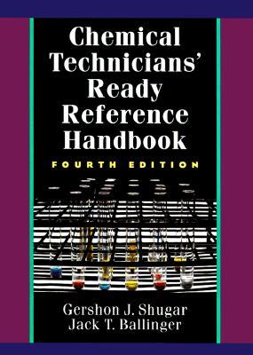 chemical technicians ready reference handbook by gershon j shugar ready reference