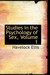 Studies in the Psychology of Sex, Vol 1