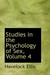 Studies in the Psychology of Sex, Vol 4